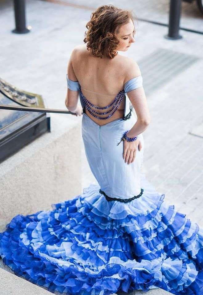 Karyn Kittrell wearing one of her designs